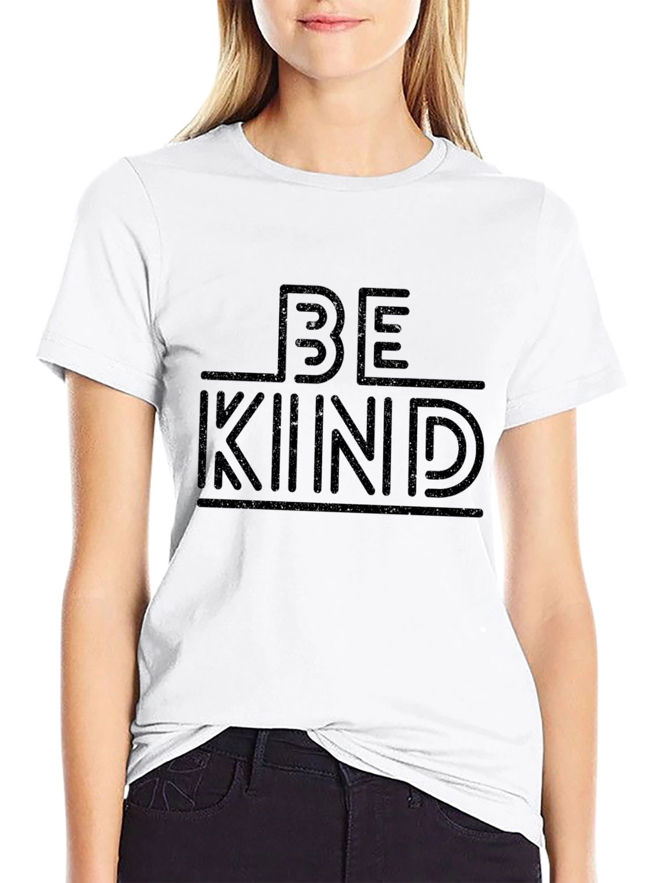 Be Kind Graphic T-Shirt - Black