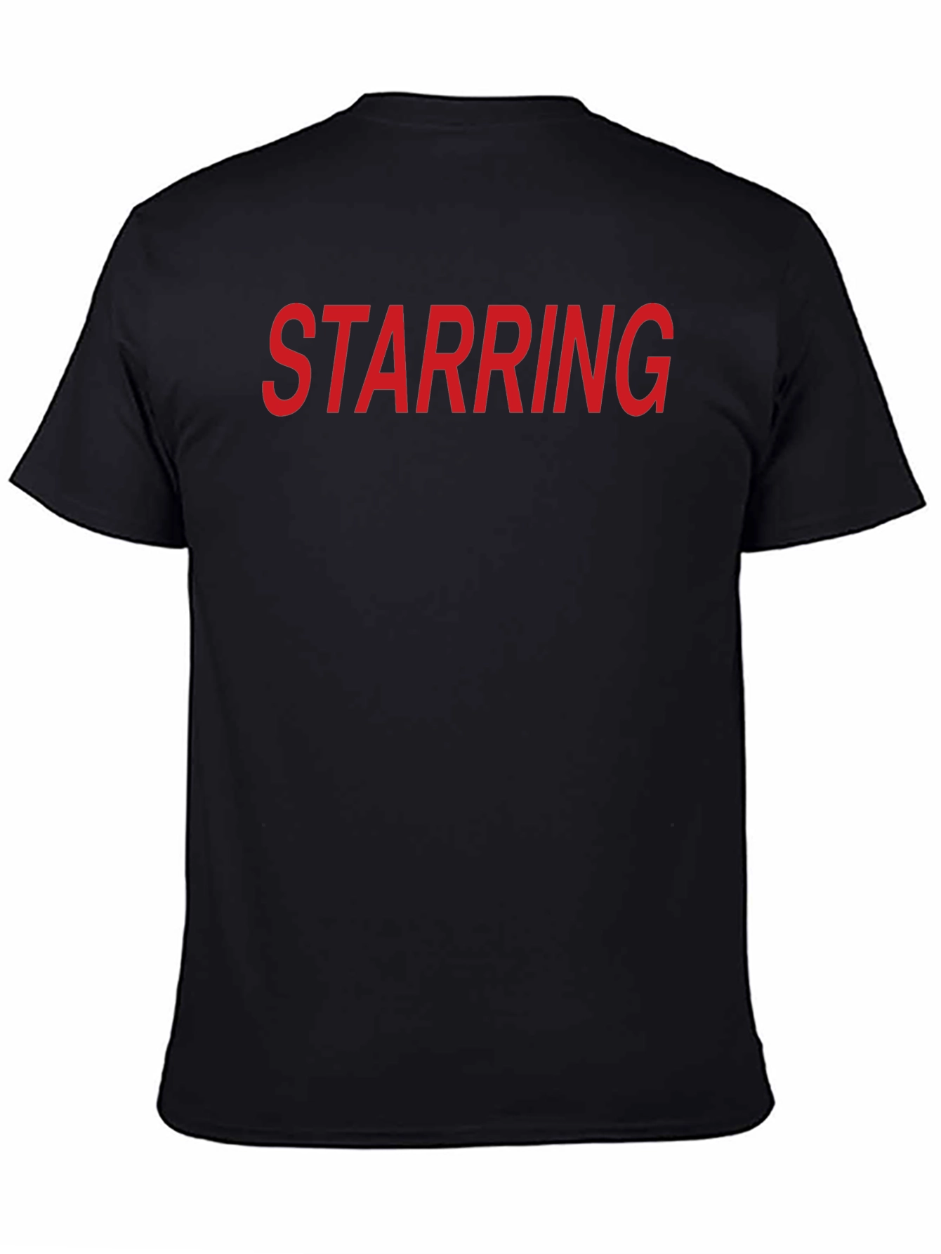Starring T-Shirt - Classic Crew Neck Tee