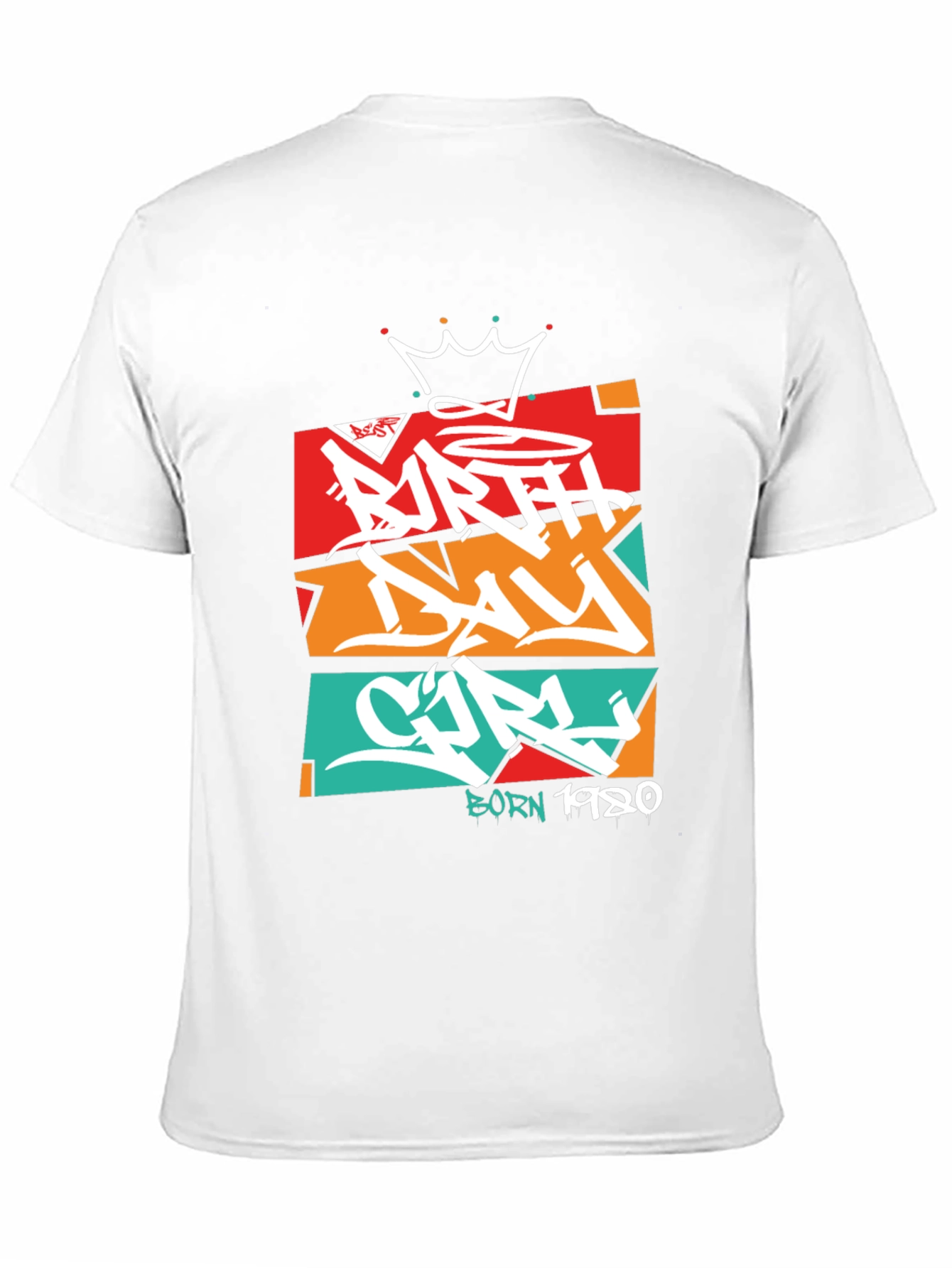 Birthday Girl T-Shirt - Graffiti Style