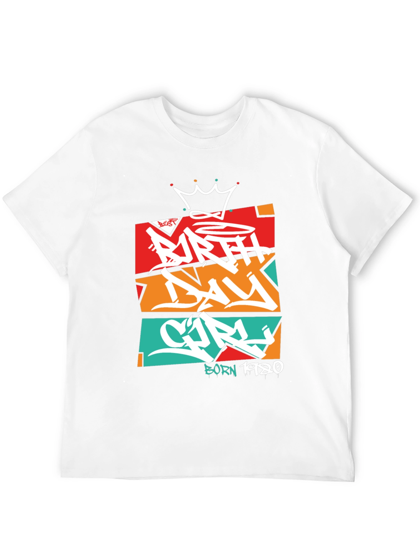 Birthday Girl T-Shirt - Graffiti Style