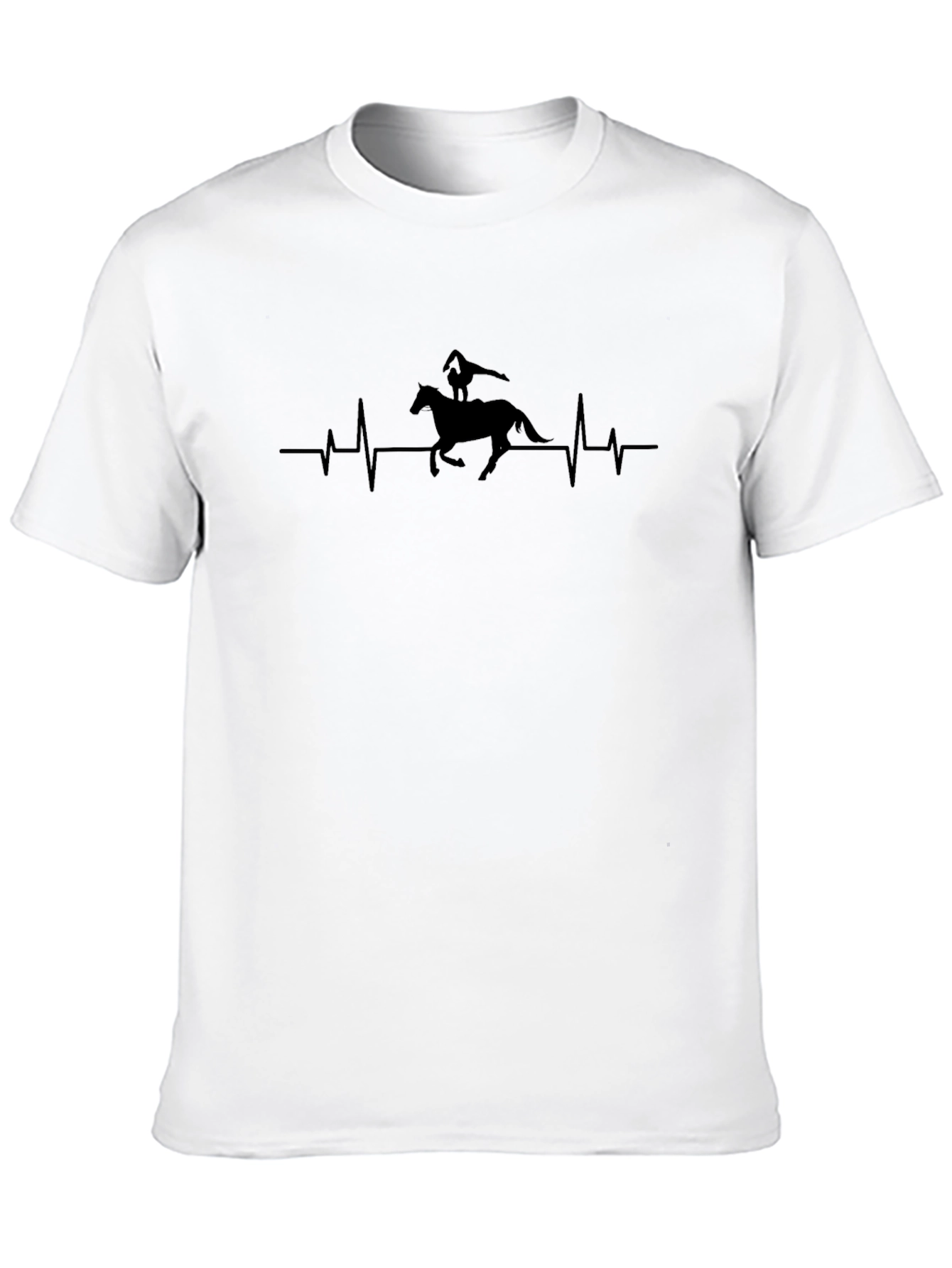 Horse Riding Heartbeat T-Shirt