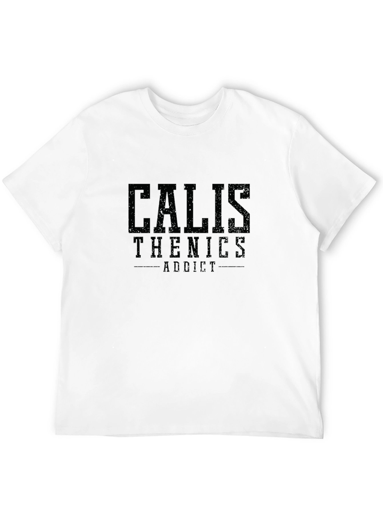 Calisthenics Addict Black T-Shirt