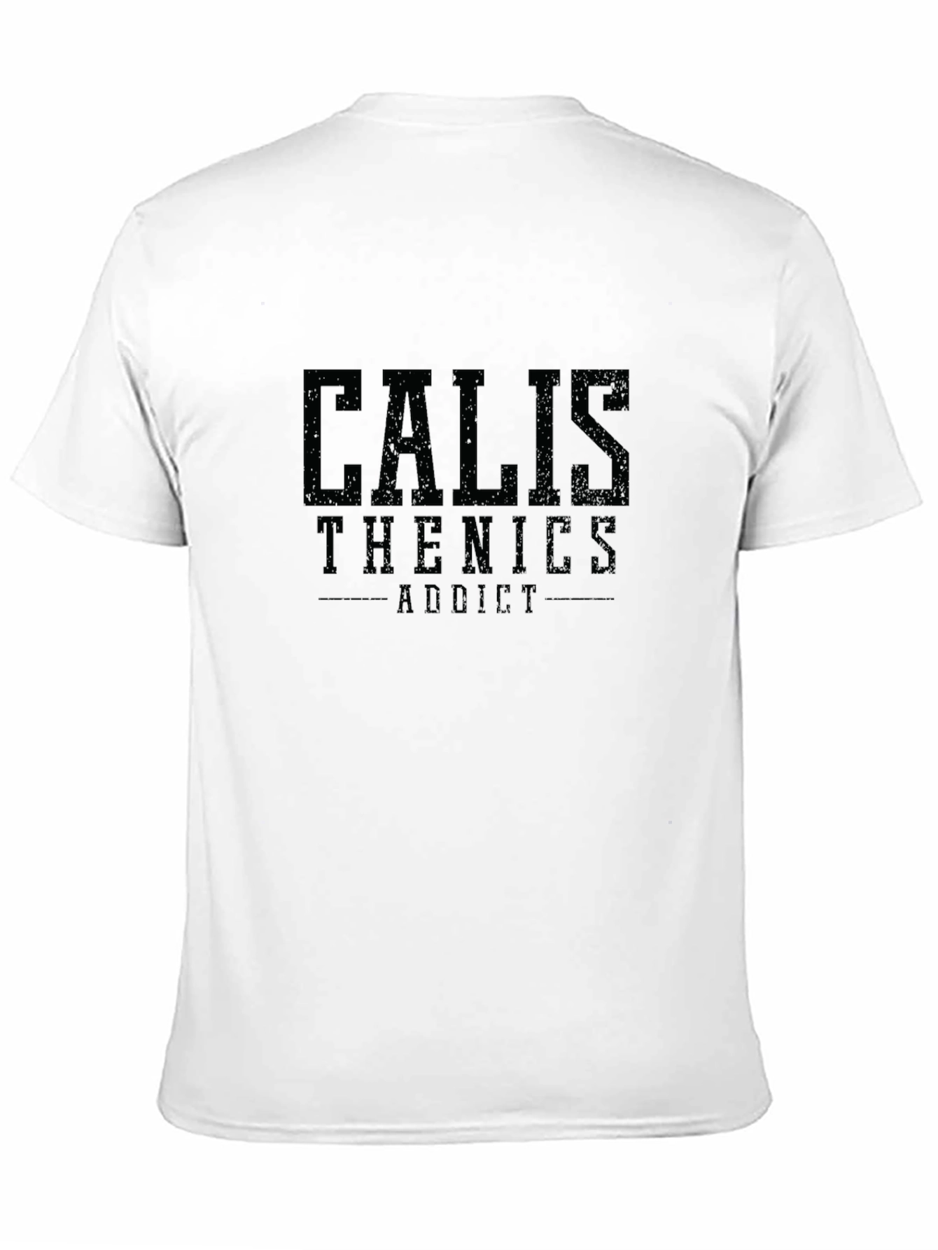 Calisthenics Addict Black T-Shirt