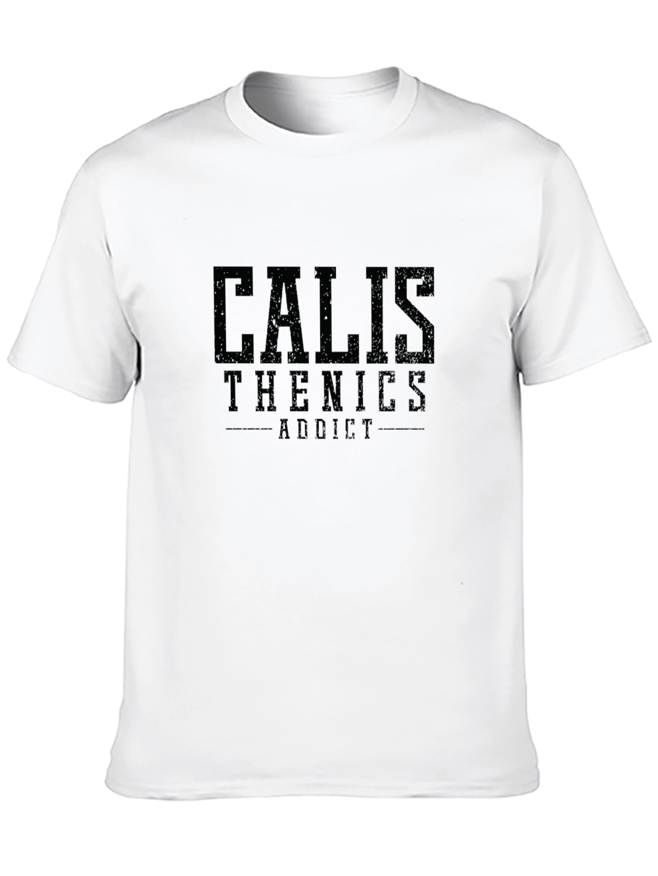 Calisthenics Addict Black T-Shirt