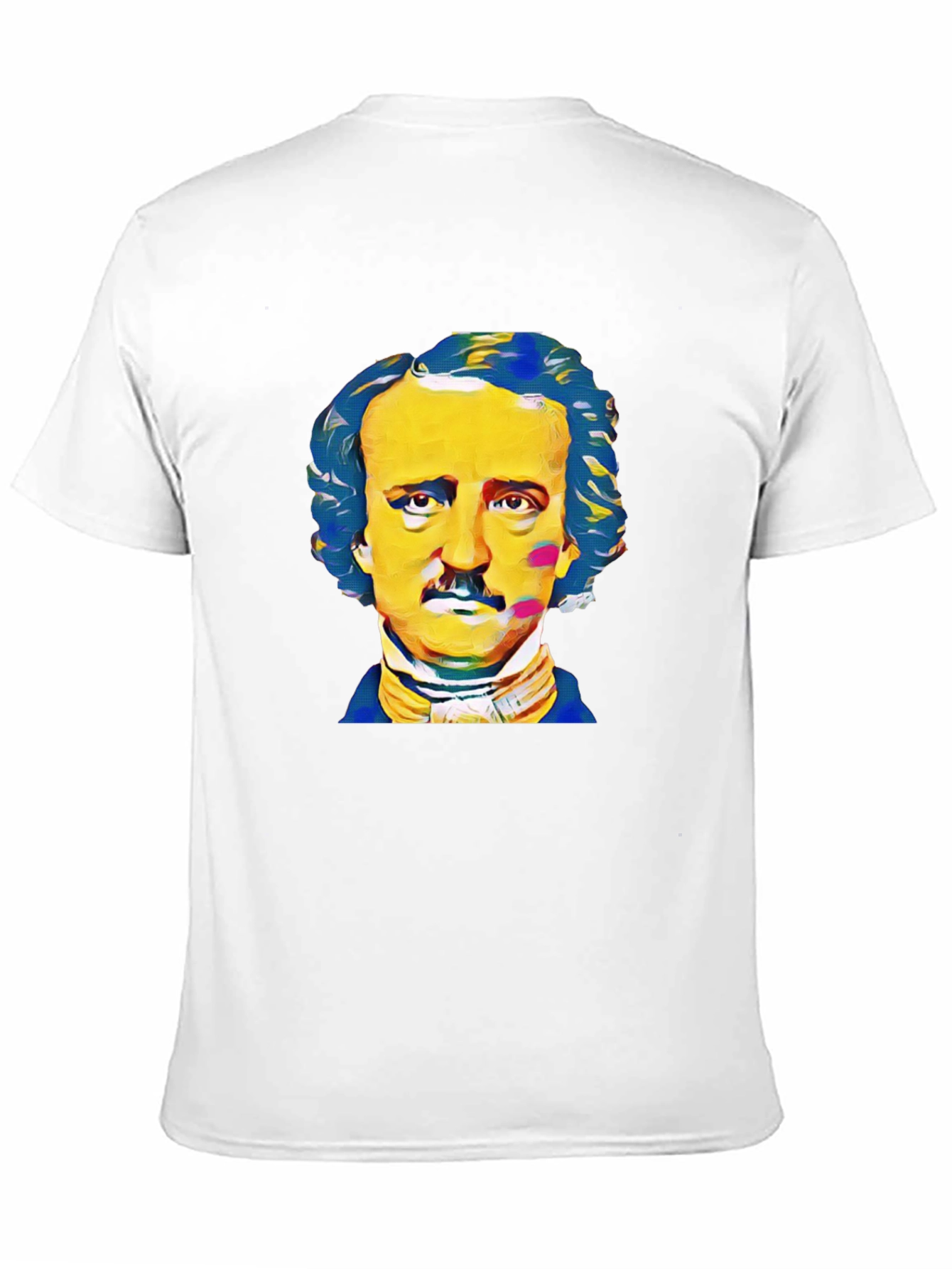 Edgar Allan Poe Graphic Tee - Black Cotton T-Shirt