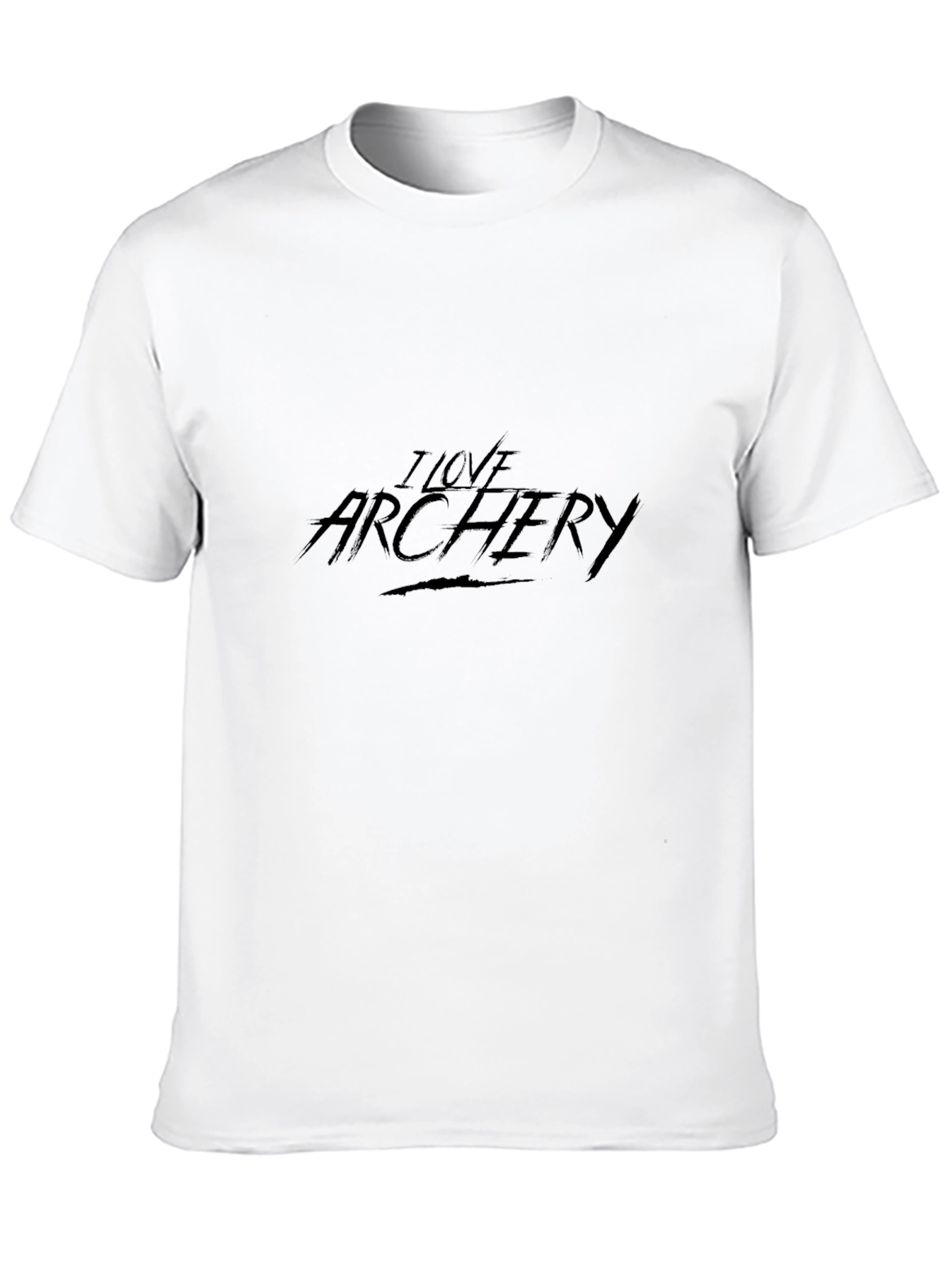 I Love Archery Black T-Shirt