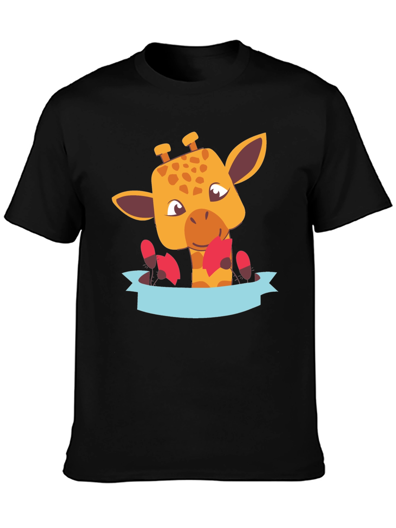 Cute Giraffe T-Shirt - Fun Animal Graphic Tee