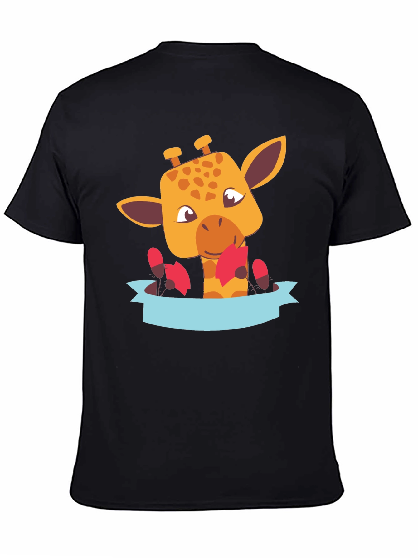 Cute Giraffe T-Shirt - Fun Animal Graphic Tee