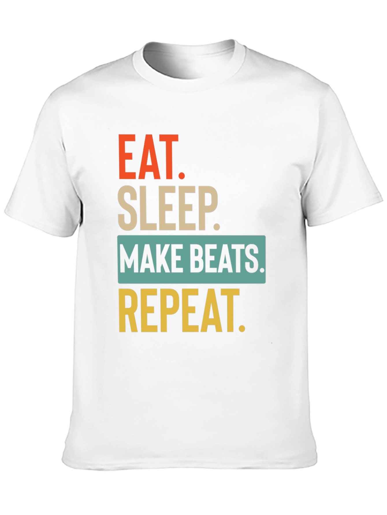 Eat Sleep Make Beats Repeat Graphic Tee