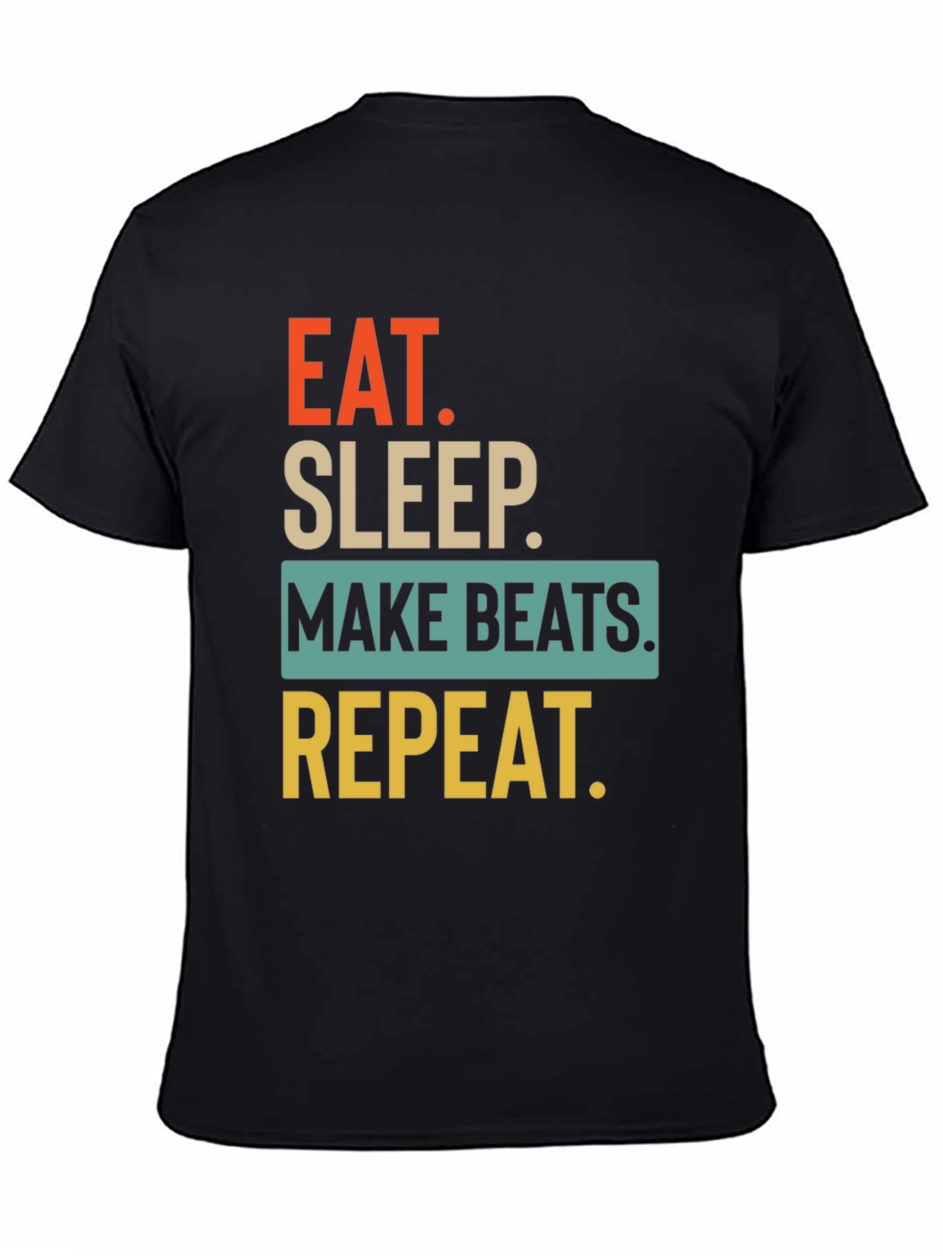 Eat Sleep Make Beats Repeat Graphic Tee