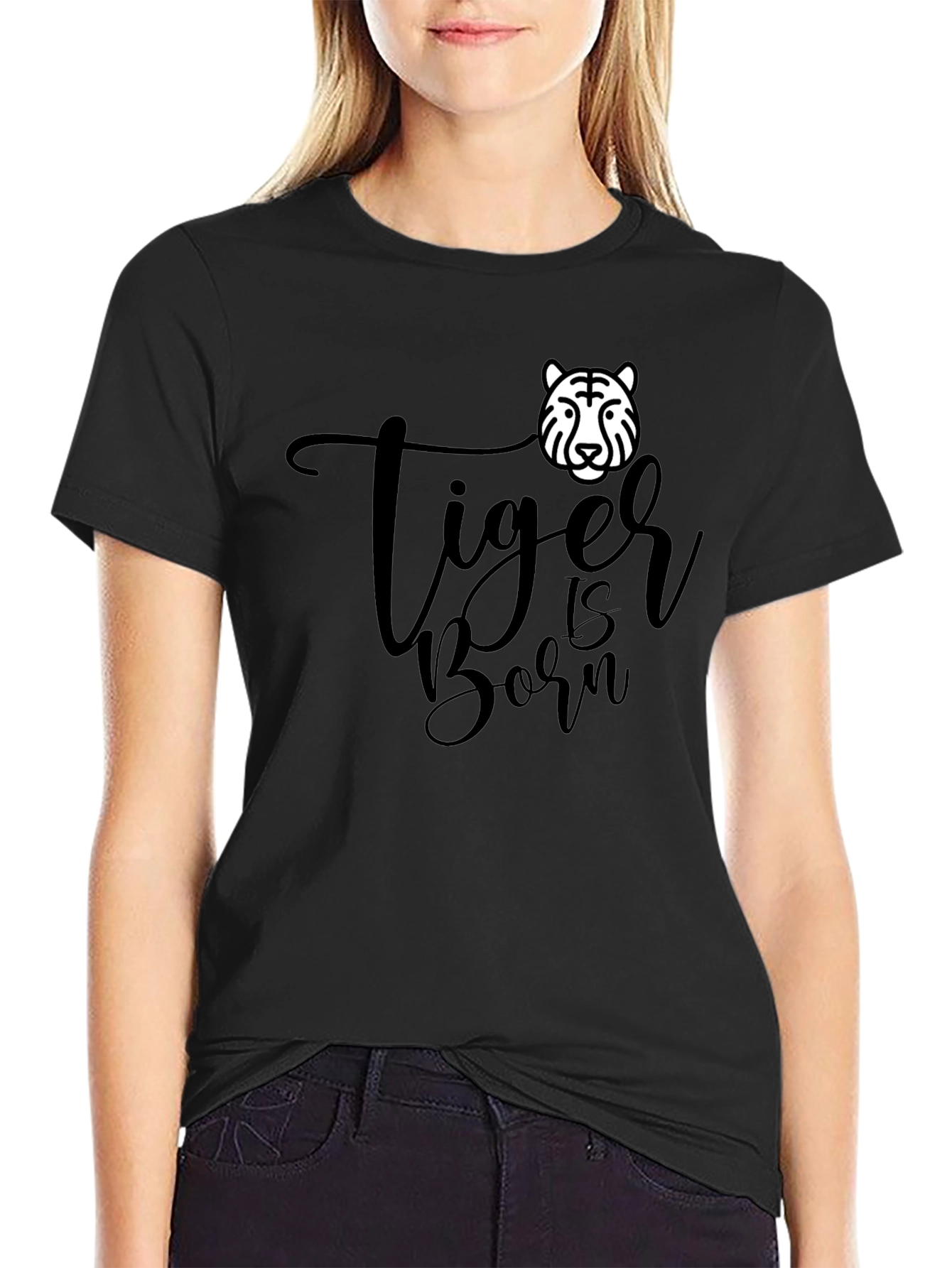 Tiger is Born Mens Graphic Tee