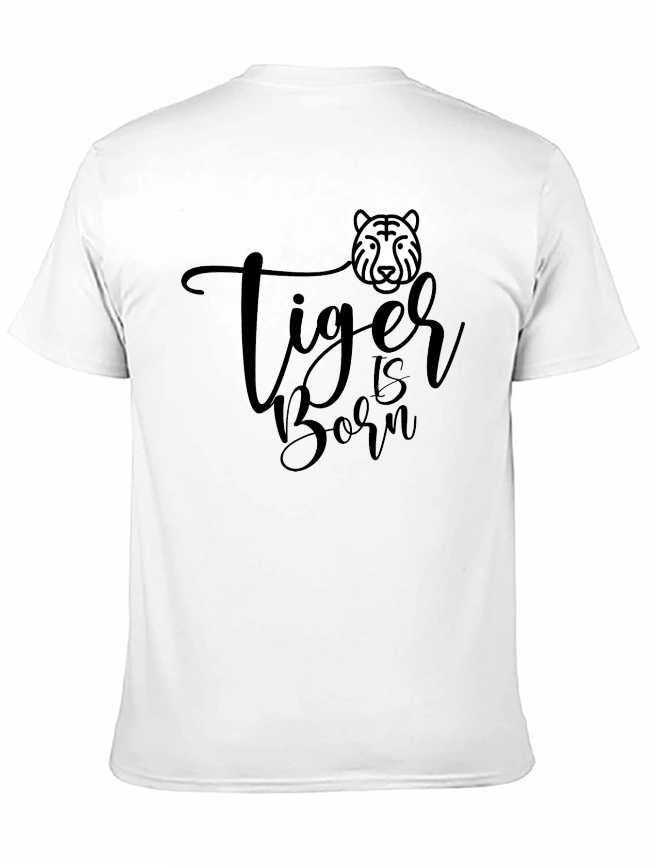 Tiger is Born Mens Graphic Tee