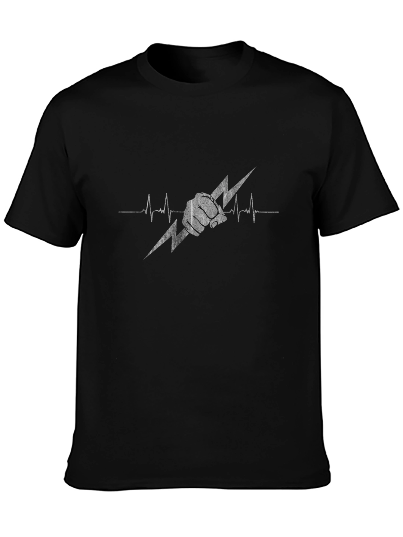 Electric Heartbeat Graphic Tee