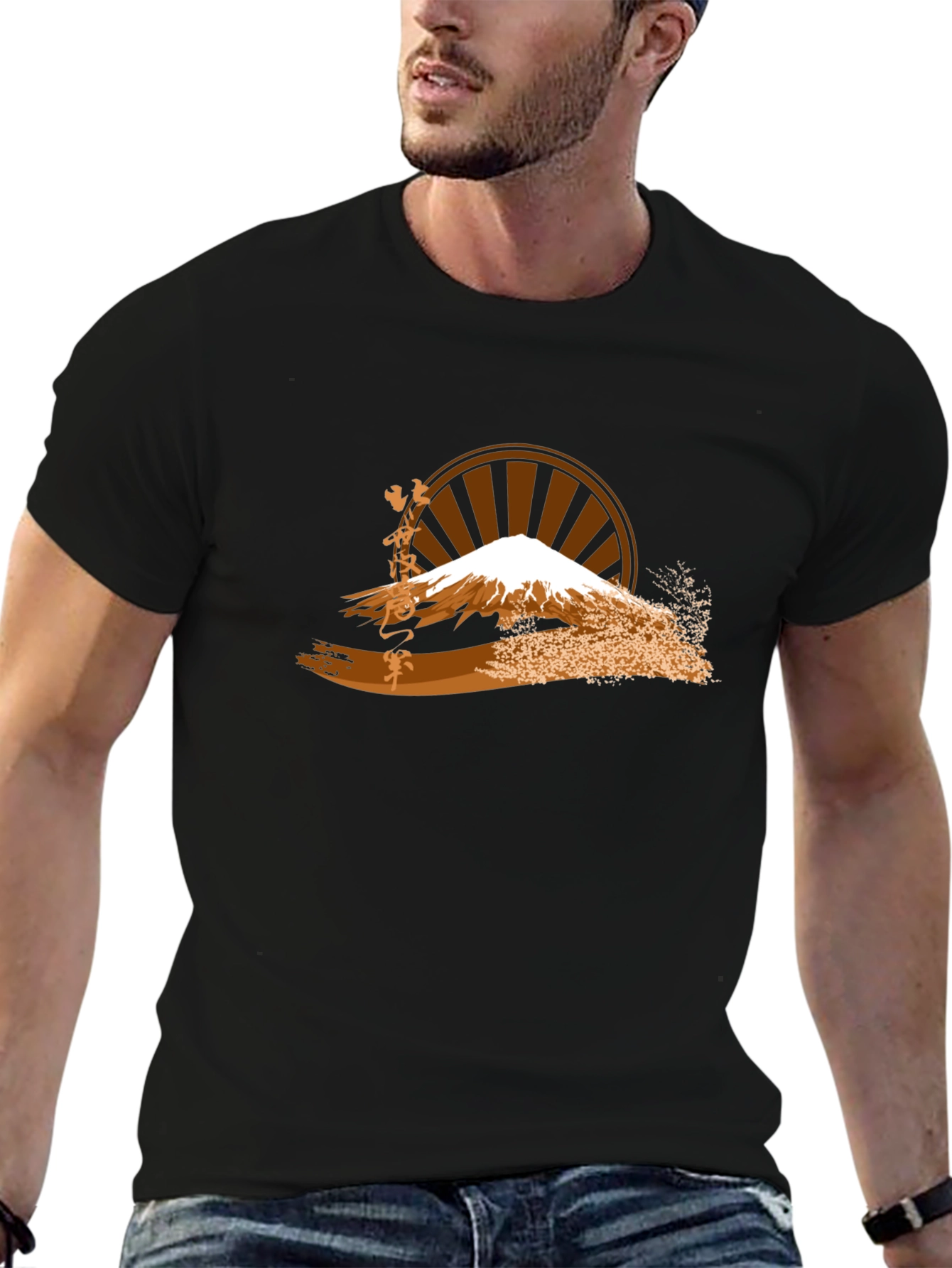 Mount Fuji Black T-Shirt