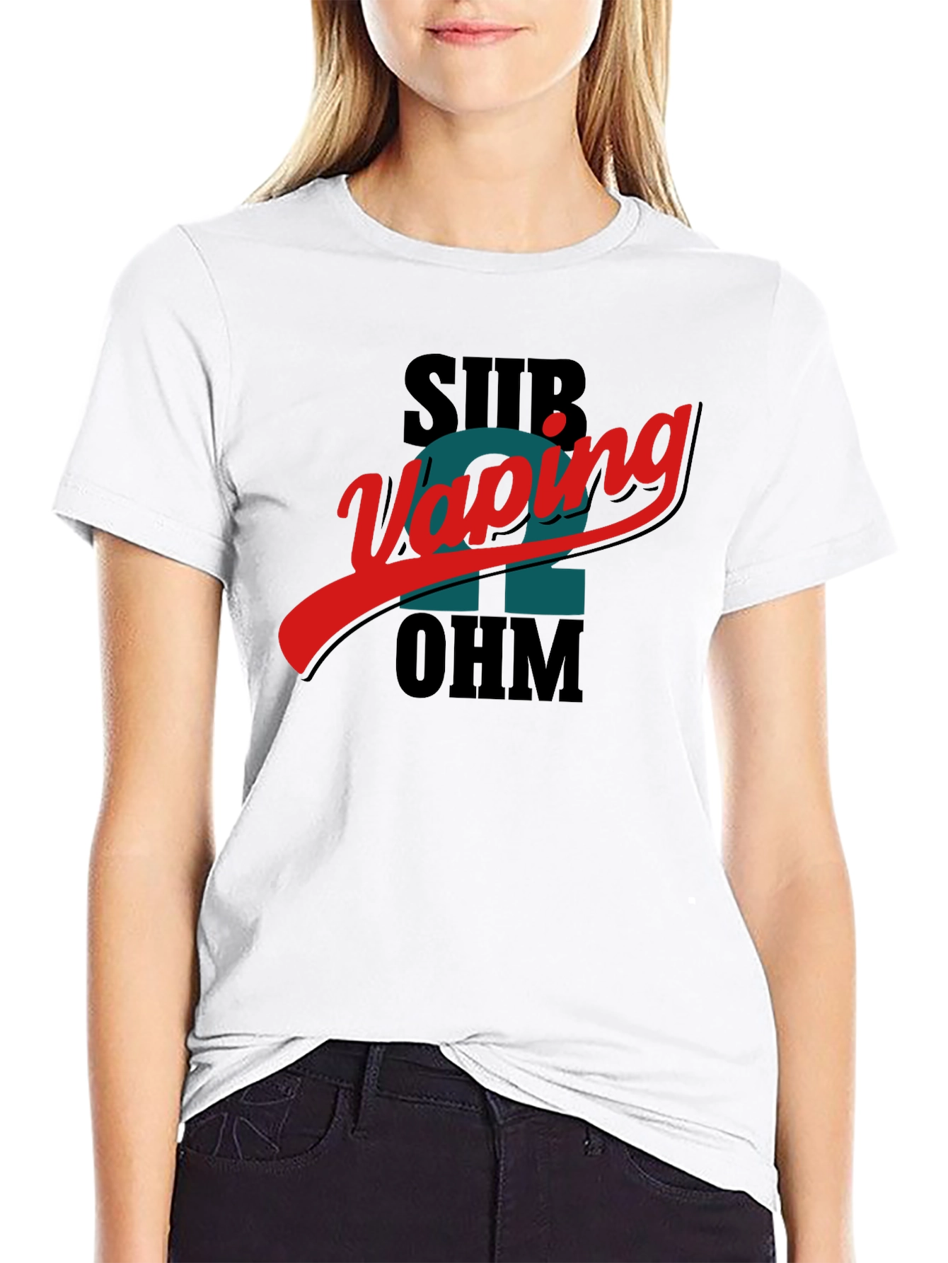 Sub Vaping 2 Ohm Black T-Shirt