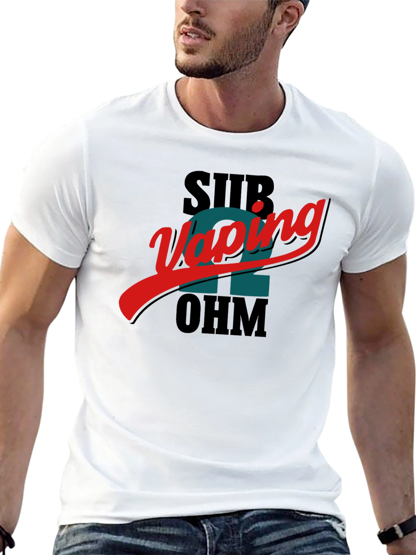 Sub Vaping 2 Ohm Black T-Shirt