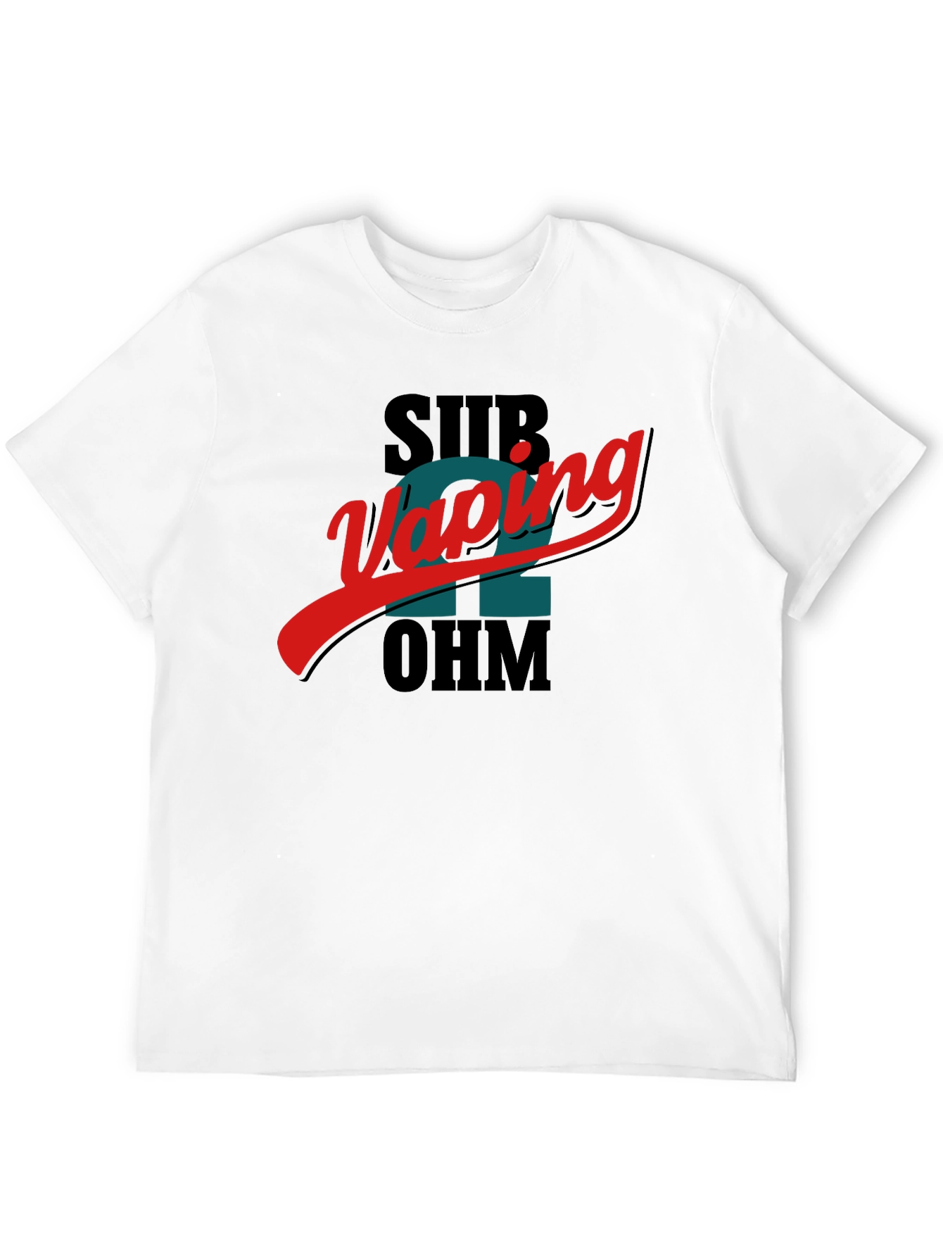 Sub Vaping 2 Ohm Black T-Shirt