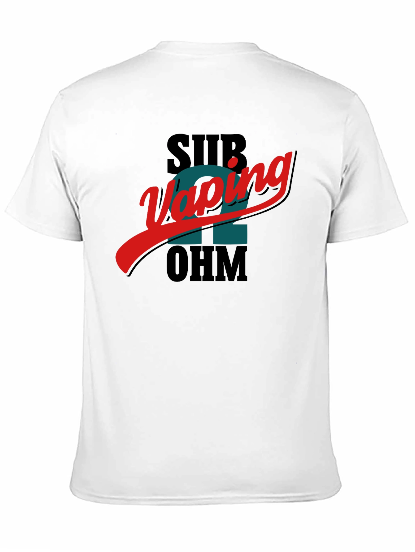 Sub Vaping 2 Ohm Black T-Shirt