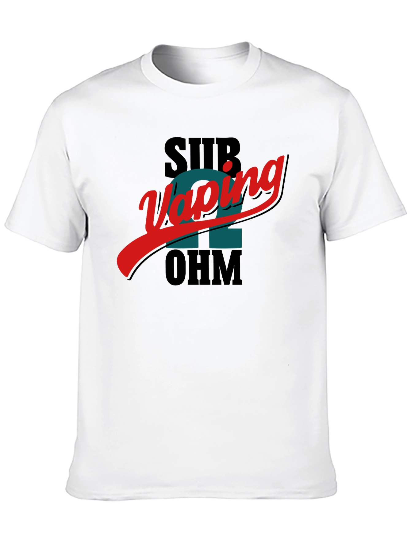 Sub Vaping 2 Ohm Black T-Shirt