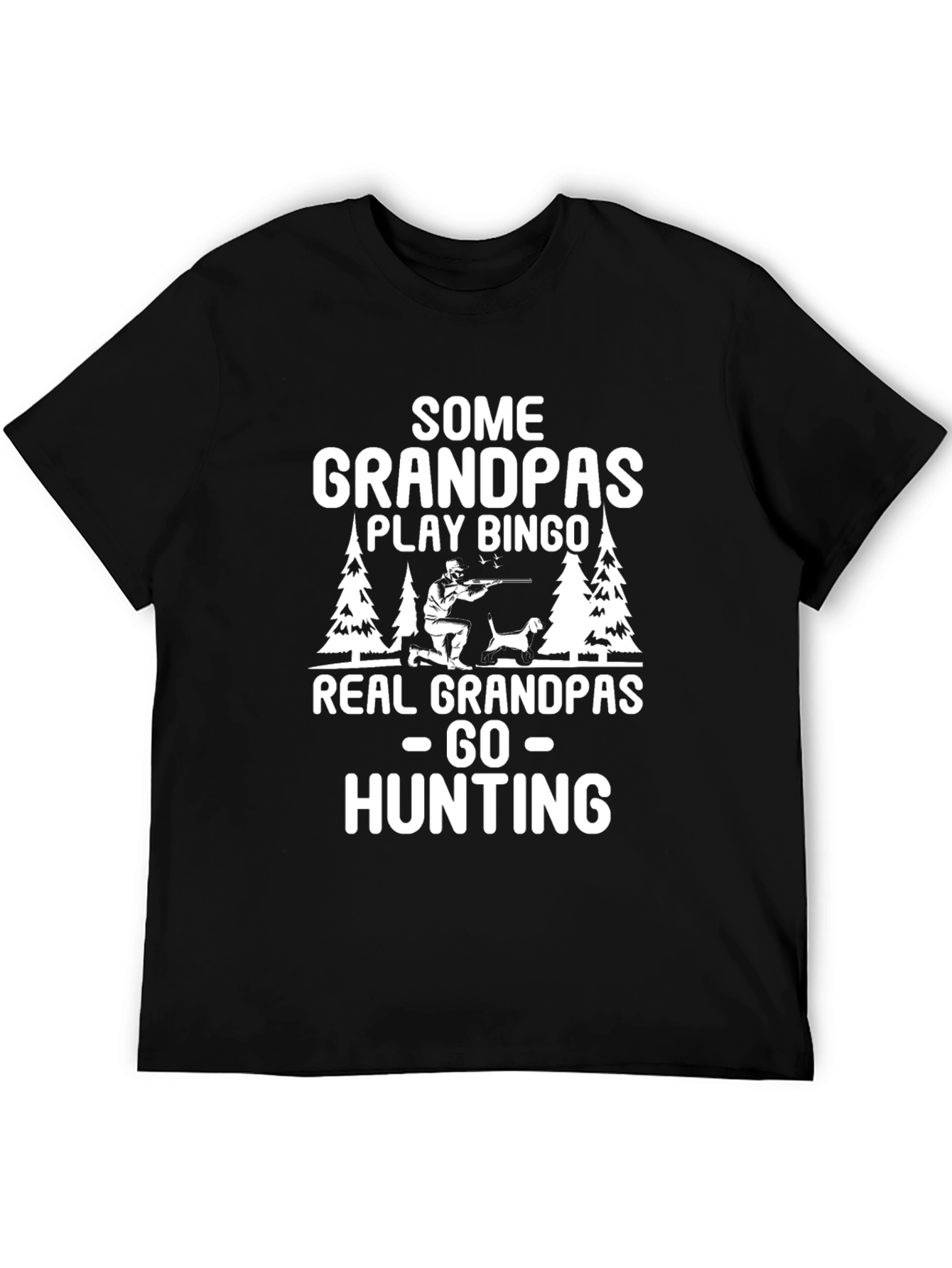 Real Grandpas Go Hunting T-Shirt