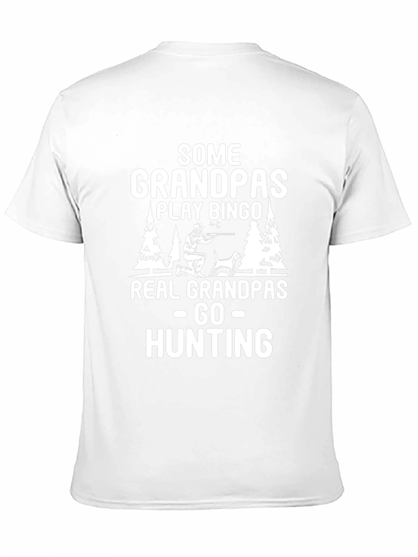 Real Grandpas Go Hunting T-Shirt