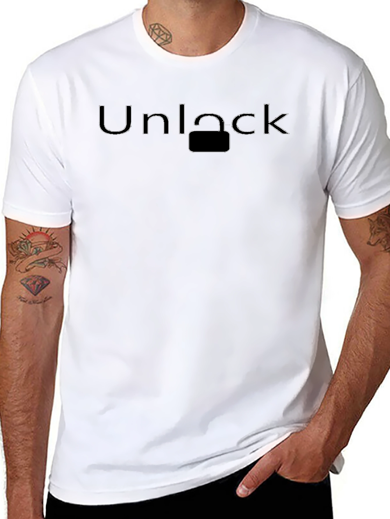 Unlock T-Shirt - Stylish Graphic Tee