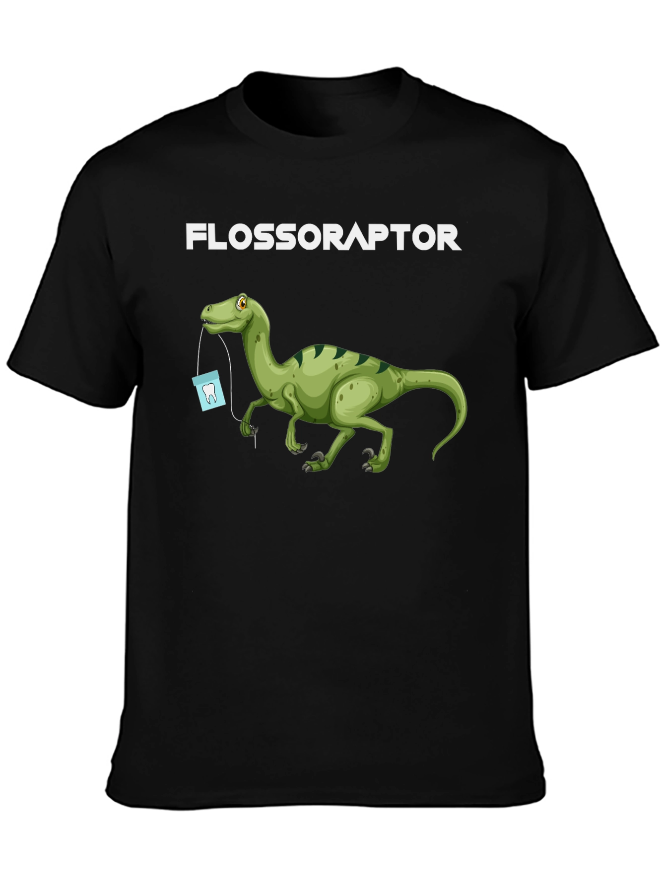 Flossoraptor T-Shirt - Dental Humor