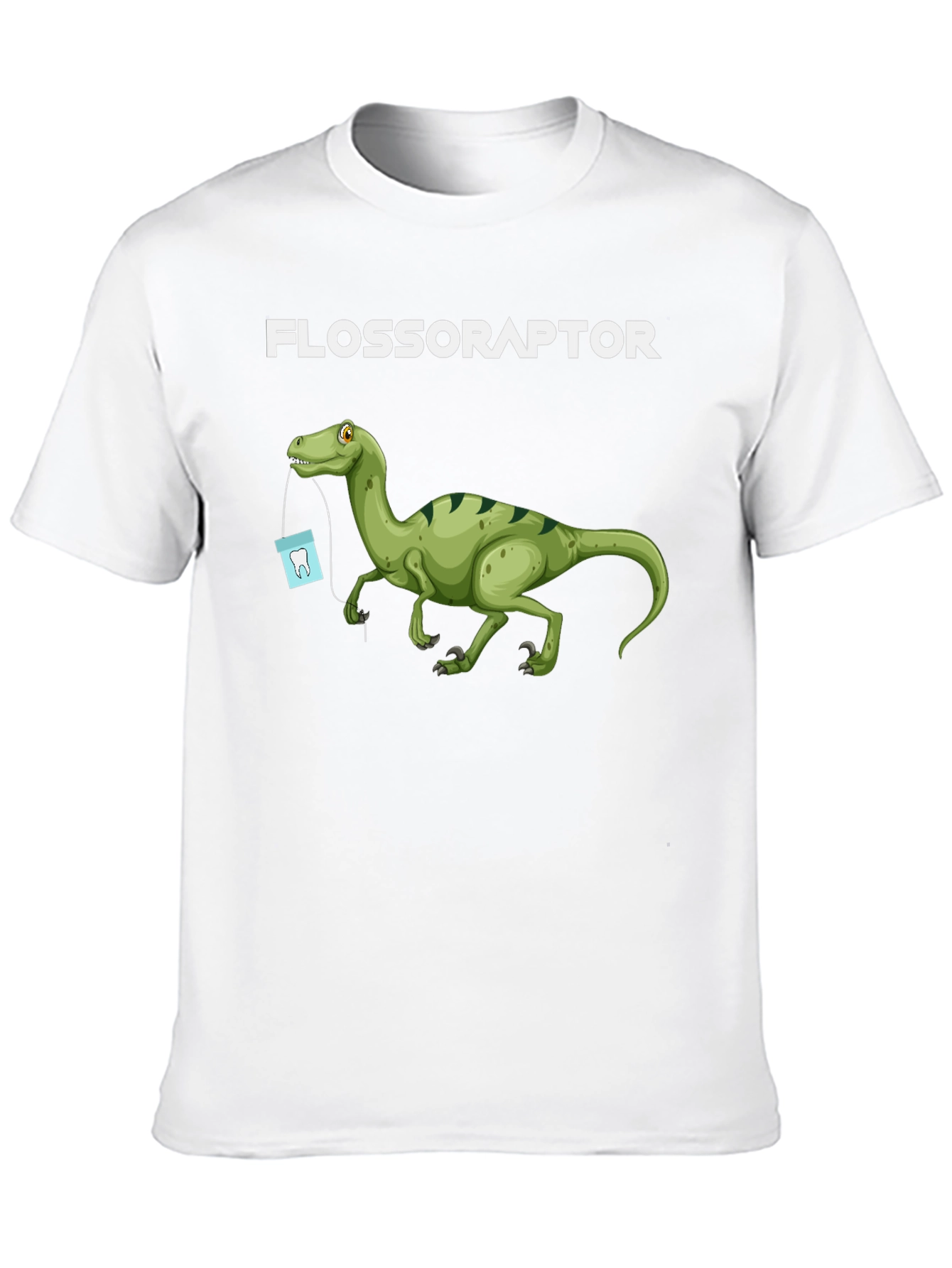 Flossoraptor T-Shirt - Dental Humor