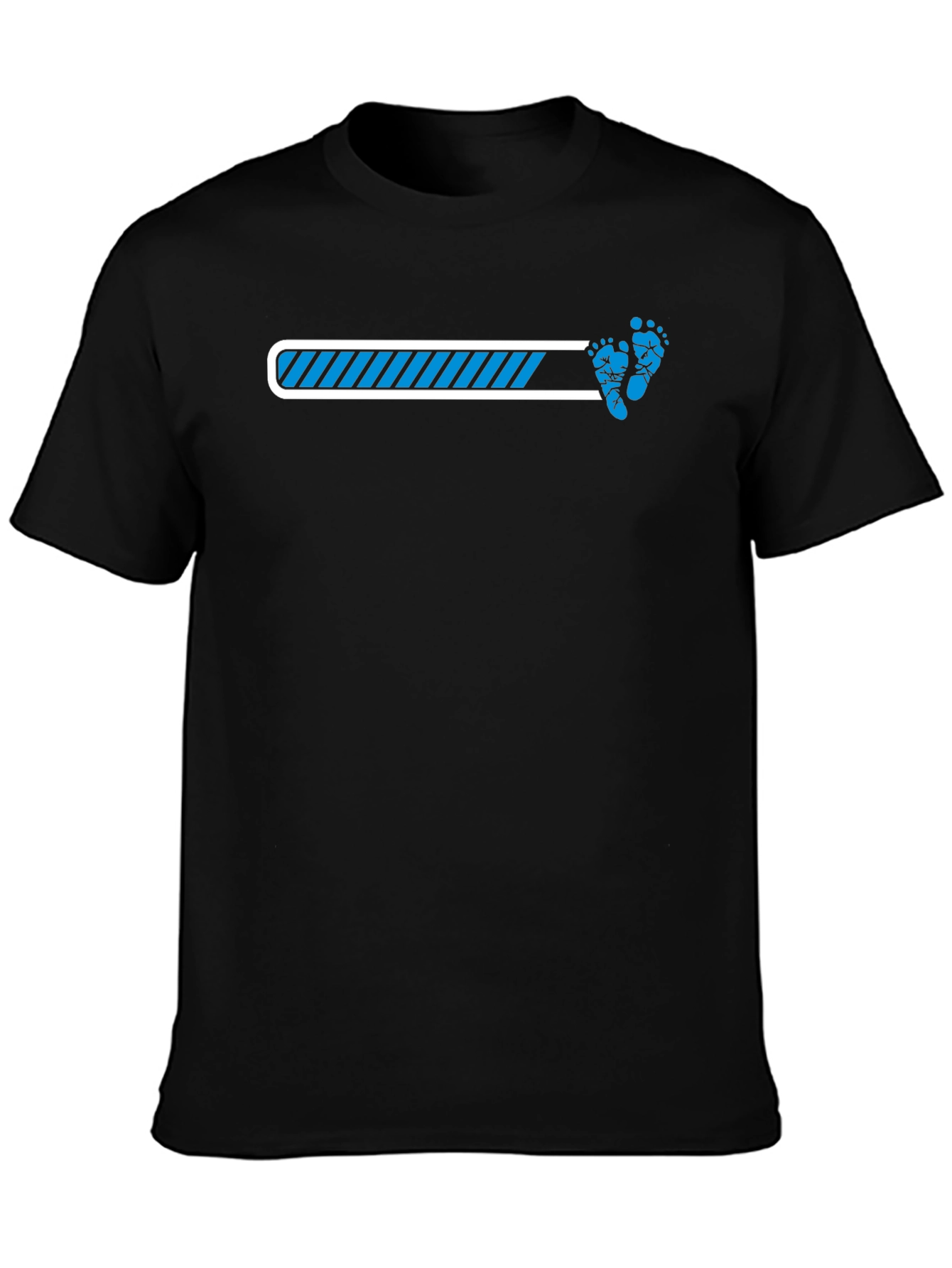 Baby Loading Black Tee - Expecting Parents Gift