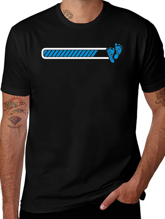 Baby Loading Black Tee - Expecting Parents Gift