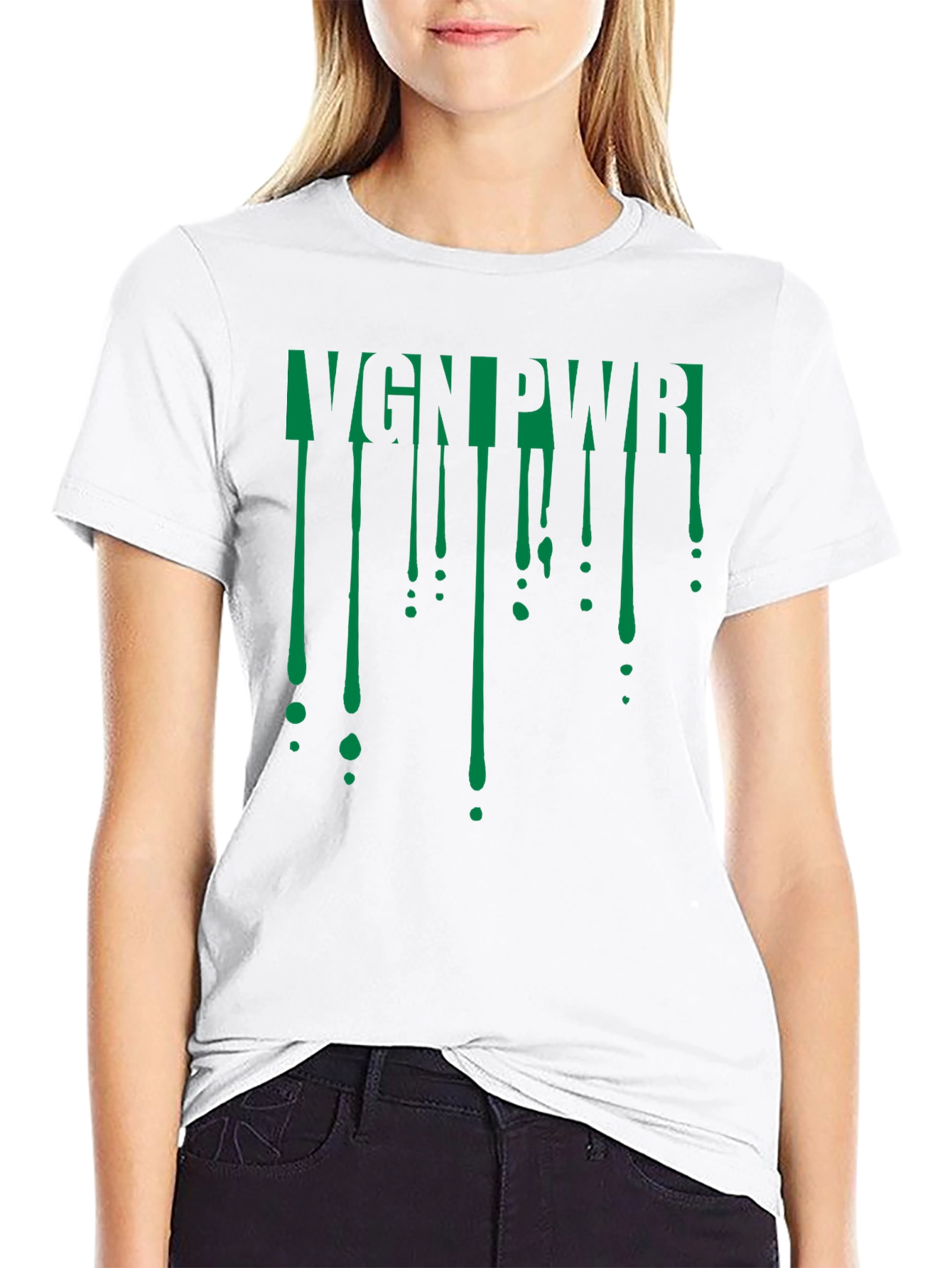 VGN PWR Black Graphic Tee