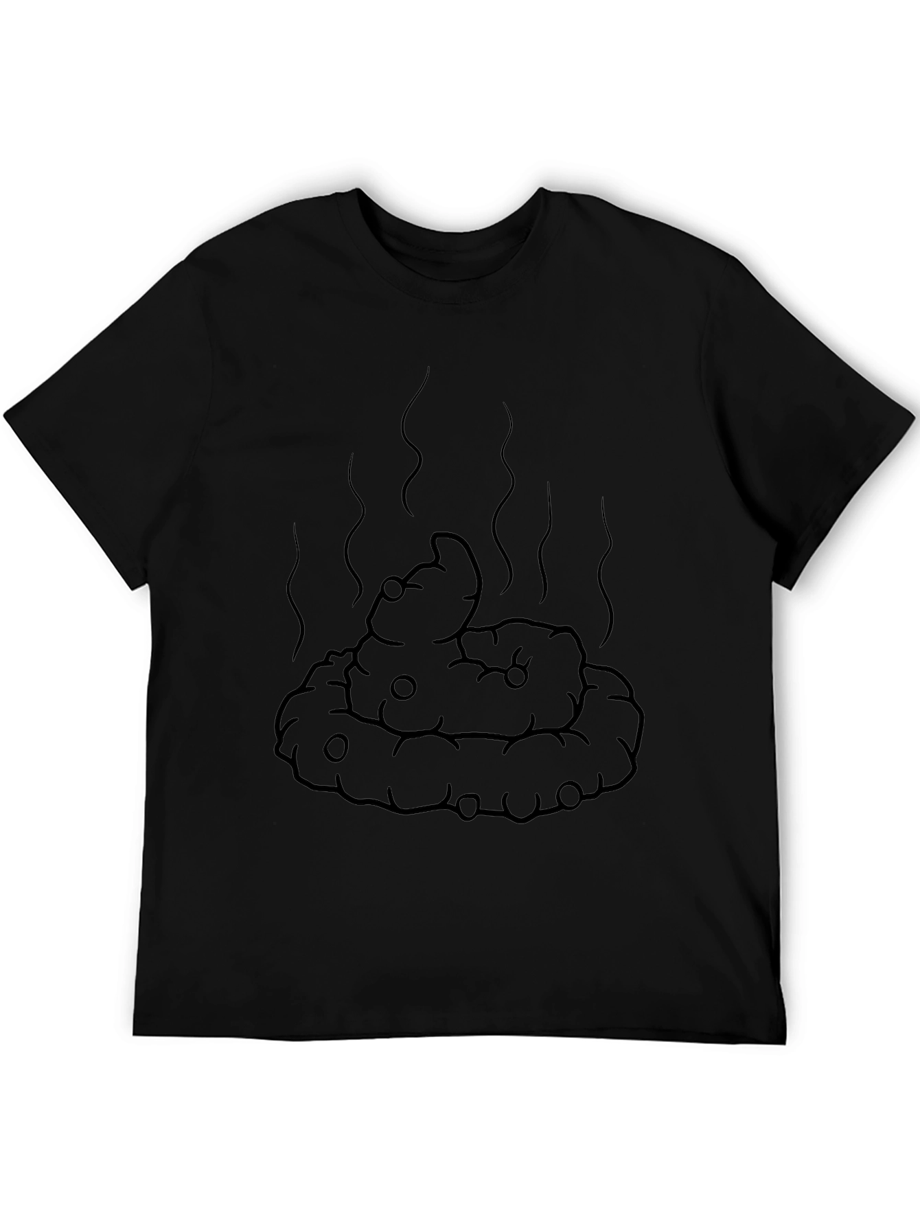 Novelty Poop Emoji T-Shirt