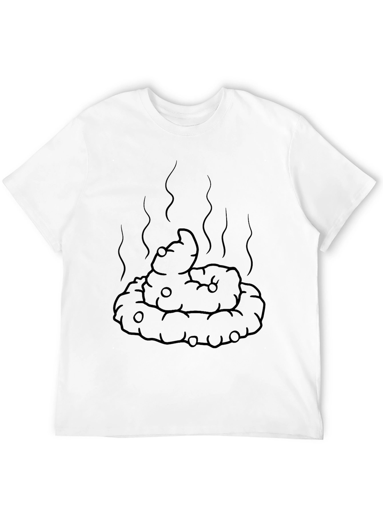 Novelty Poop Emoji T-Shirt