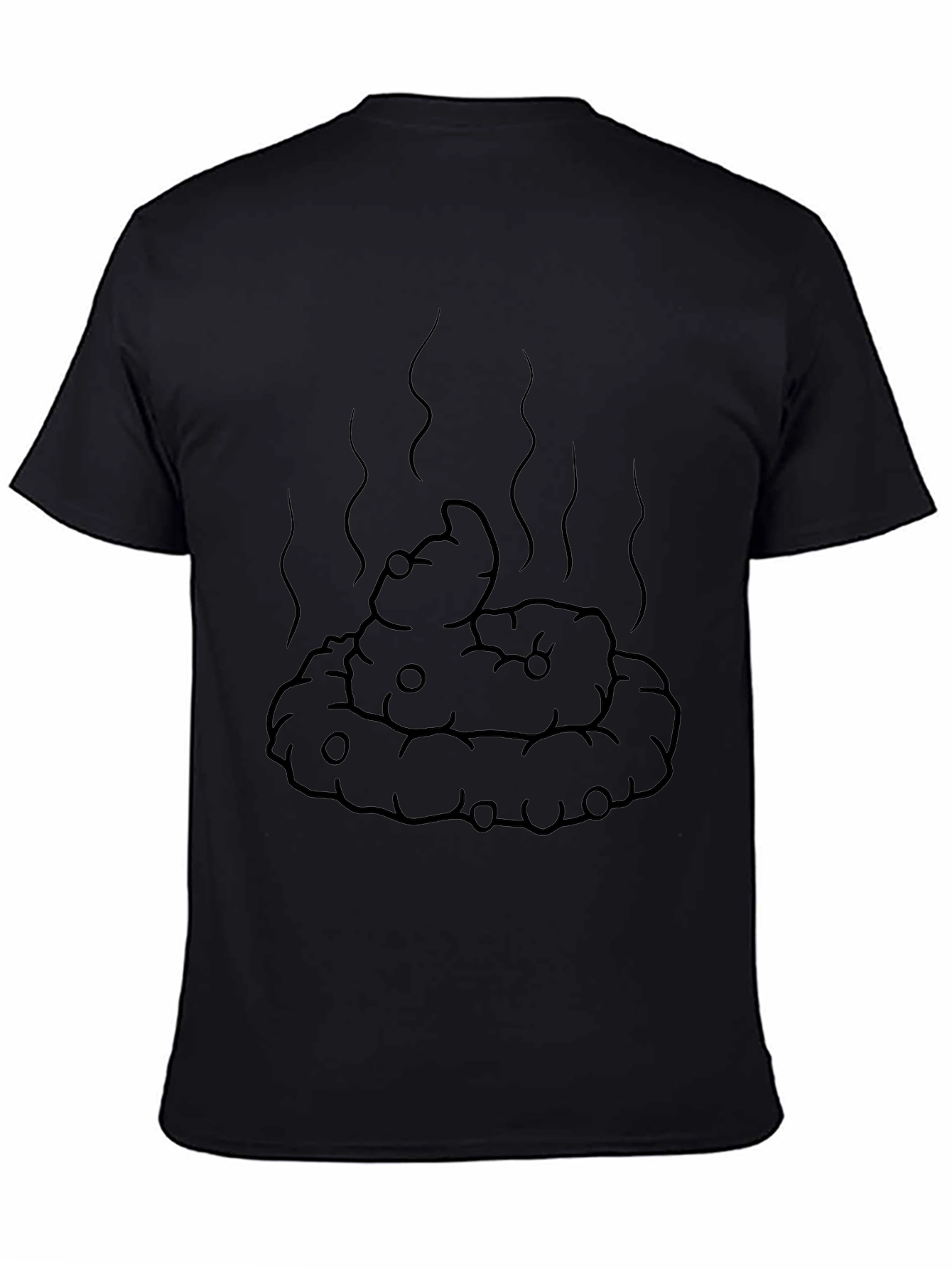 Novelty Poop Emoji T-Shirt