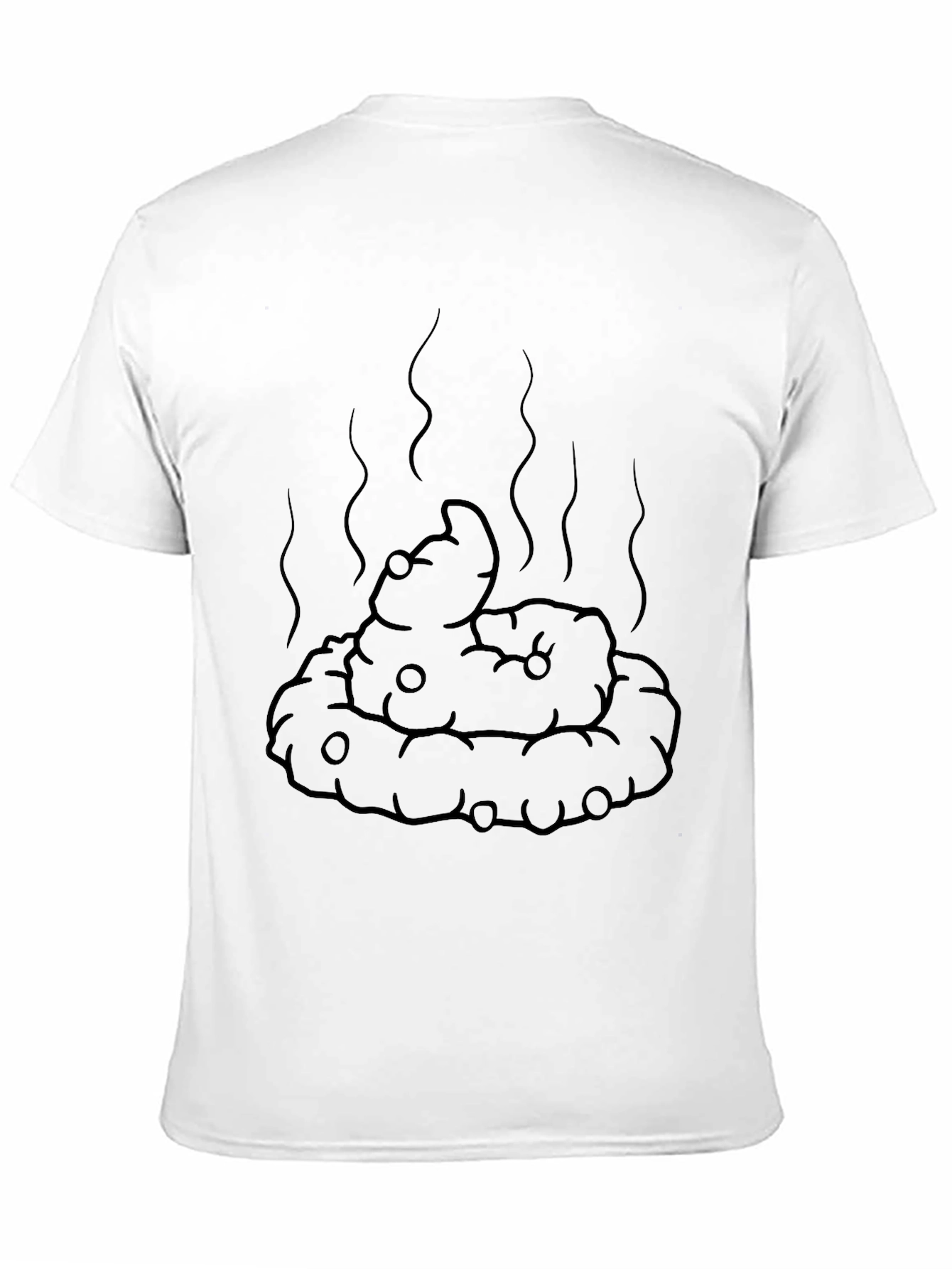 Novelty Poop Emoji T-Shirt