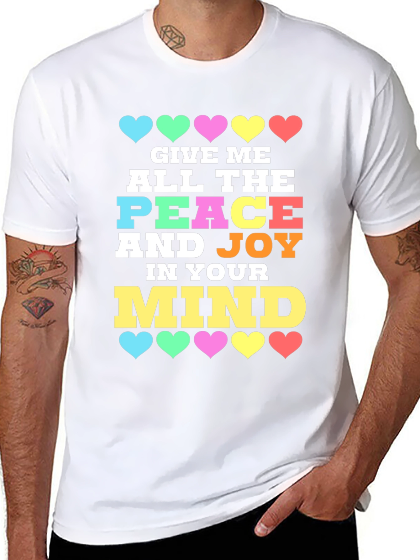 Give Me Peace and Joy Mind T-Shirt