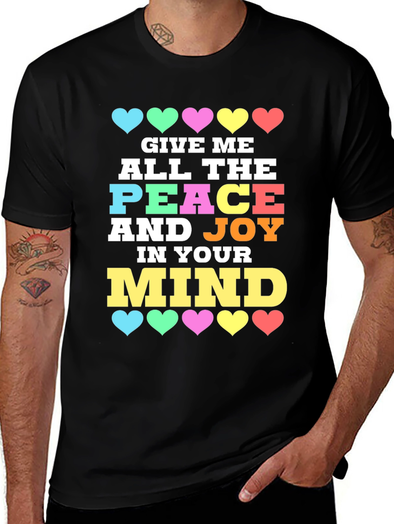 Give Me Peace and Joy Mind T-Shirt