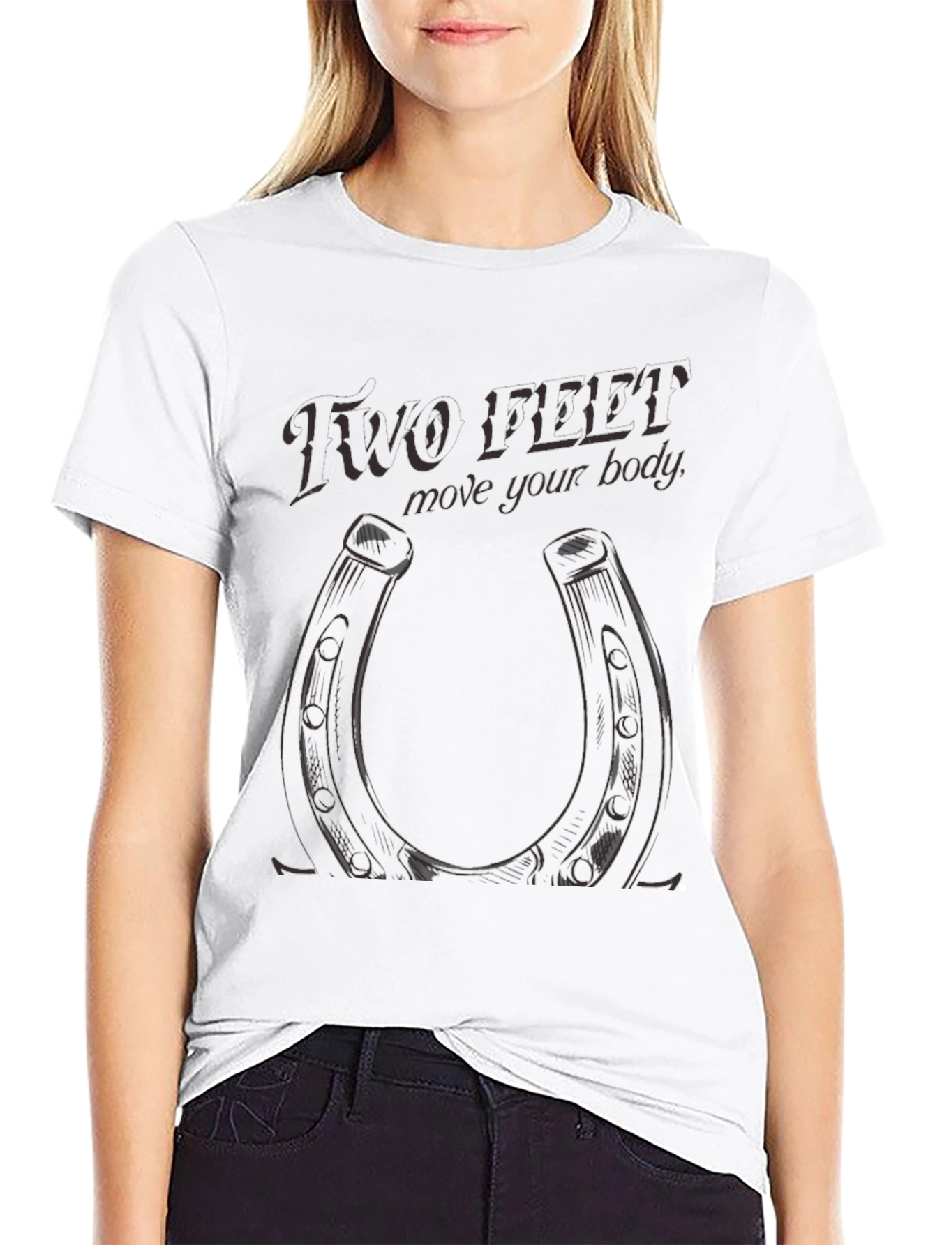 Two Feet Graphic Tee