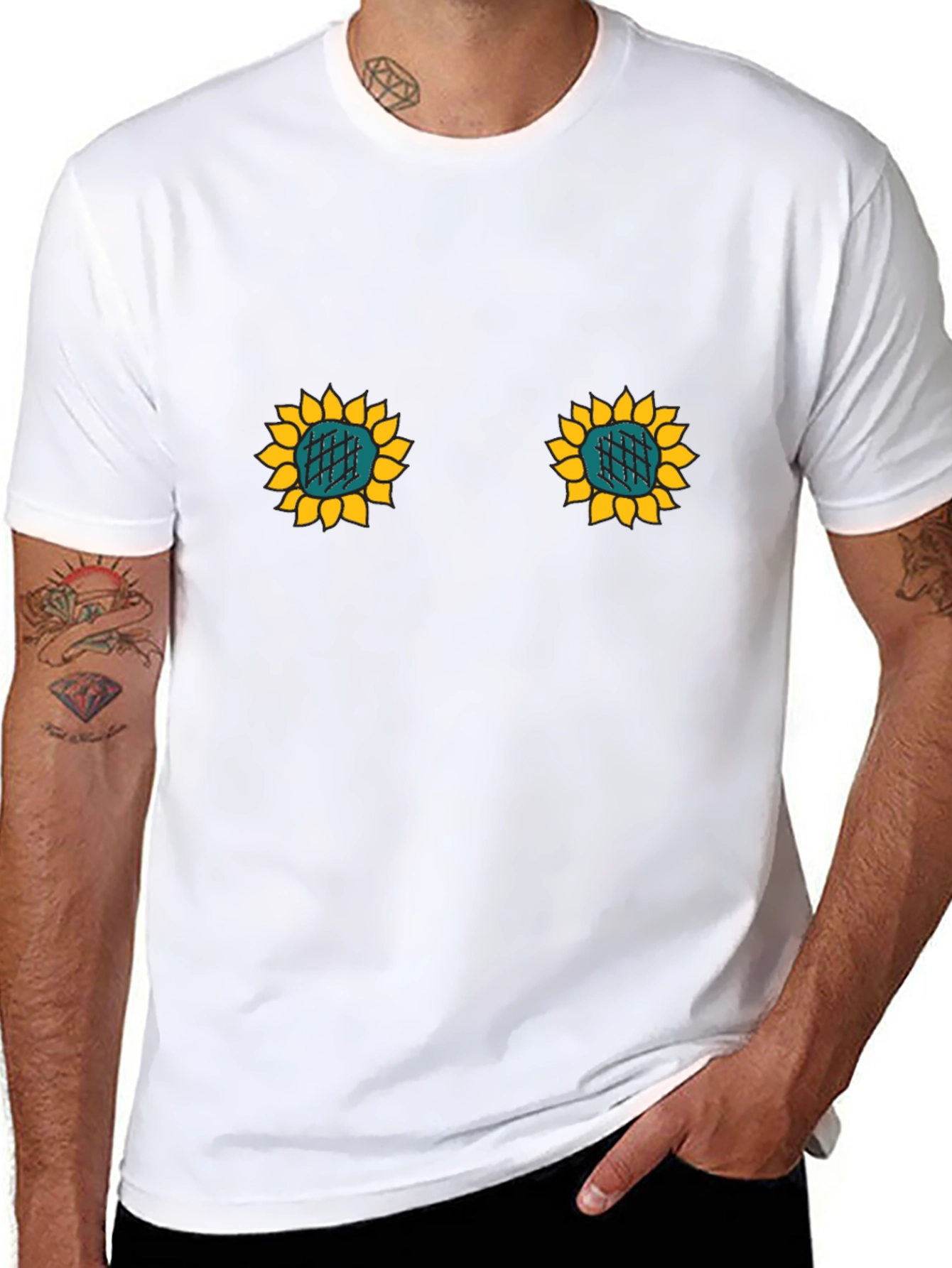 Sunflower T-Shirt - Funny Novelty Tee