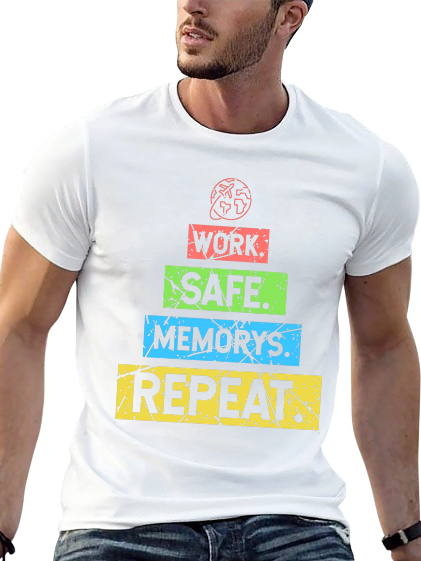 Work Safe Memorys Repeat T-Shirt