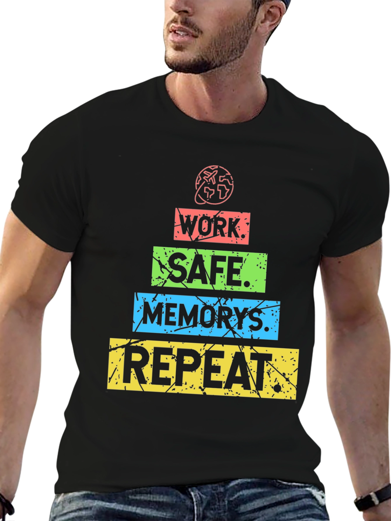 Work Safe Memorys Repeat T-Shirt