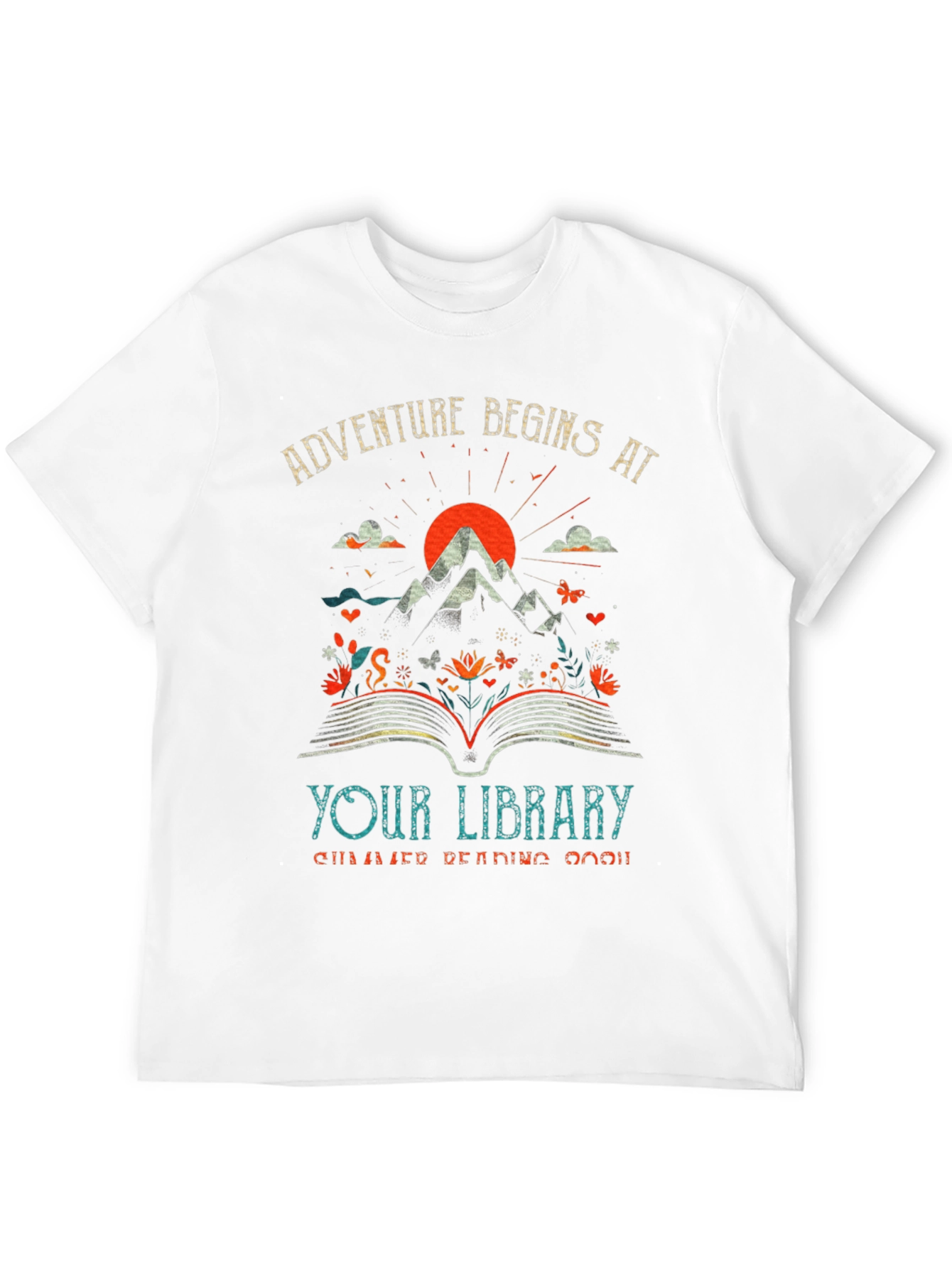 Adventure Begins at Your Library T-Shirt