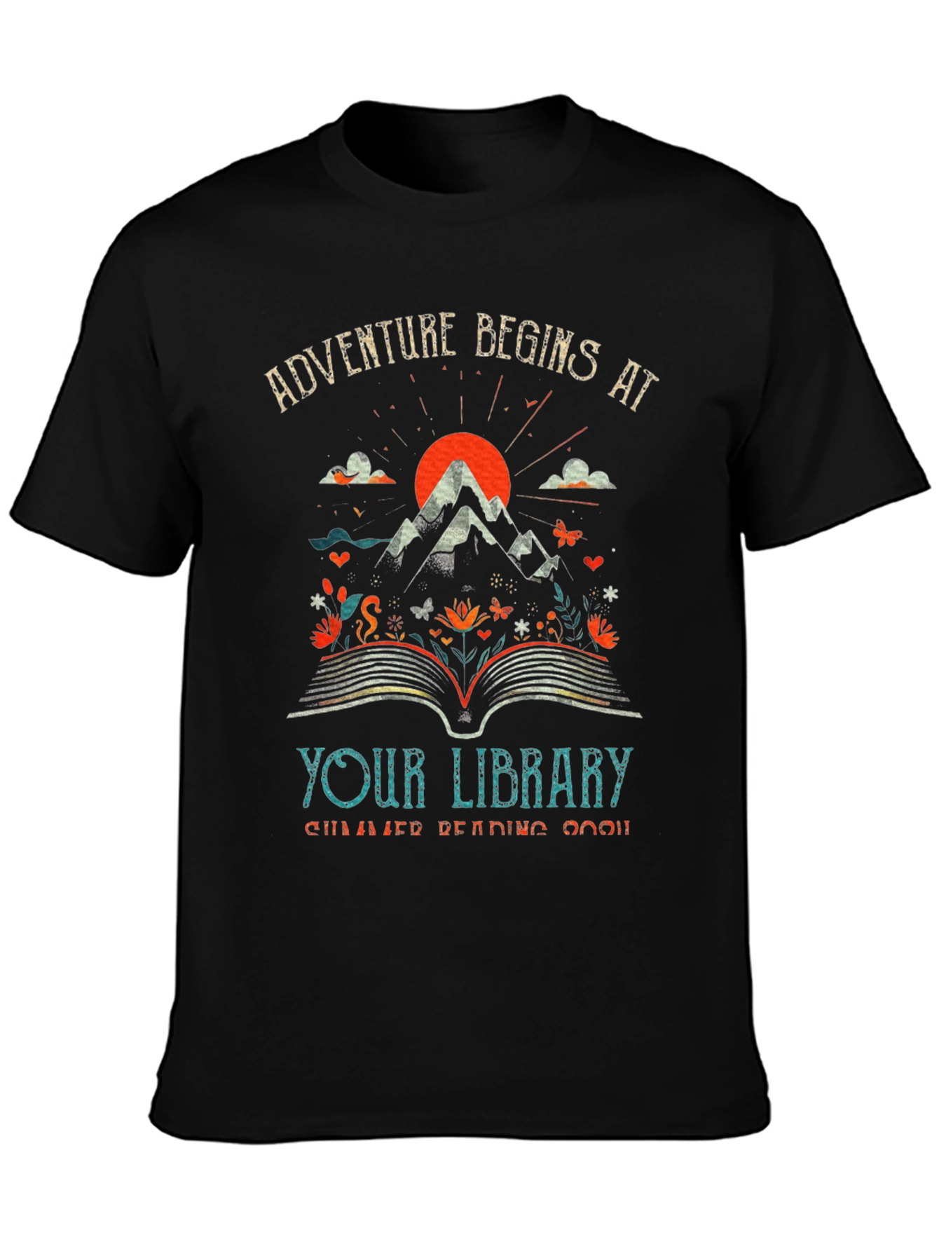 Adventure Begins at Your Library T-Shirt