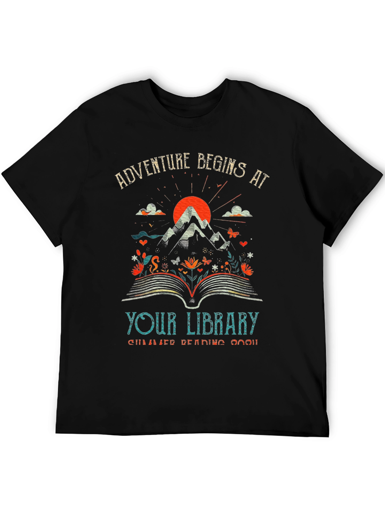 Adventure Begins at Your Library T-Shirt