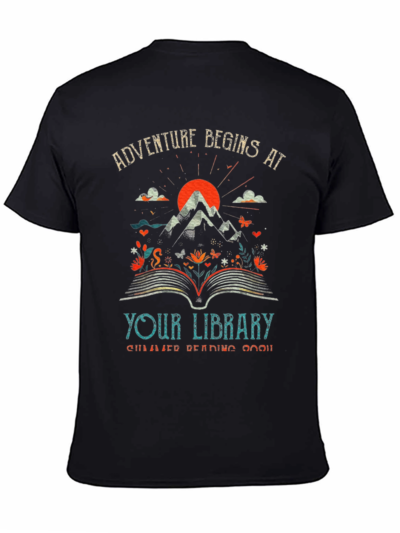 Adventure Begins at Your Library T-Shirt