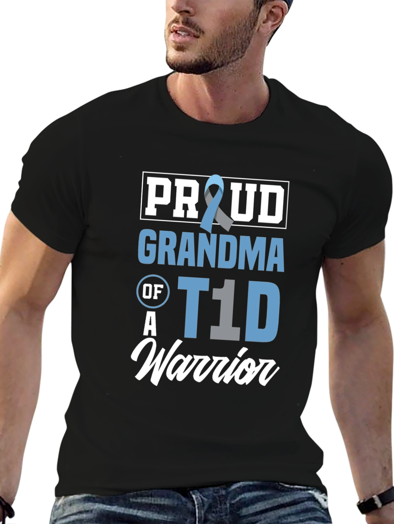 Proud Grandma of a T1D Warrior T-Shirt