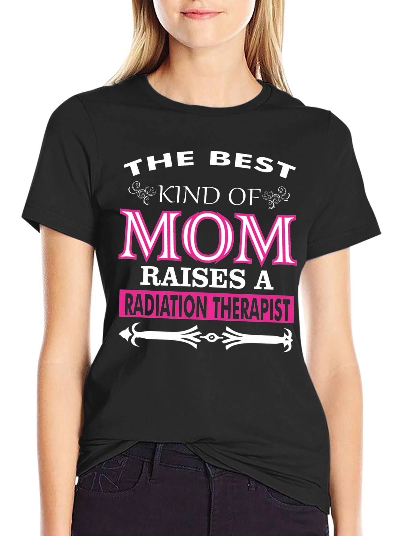 Radiation Therapist Mom T-Shirt - Best Kind Of Mom