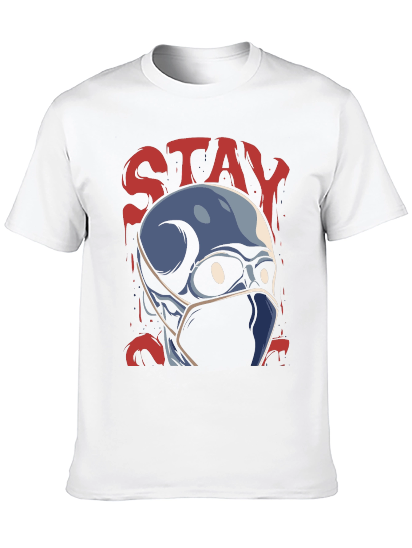 Stay Safe Skeleton Tee