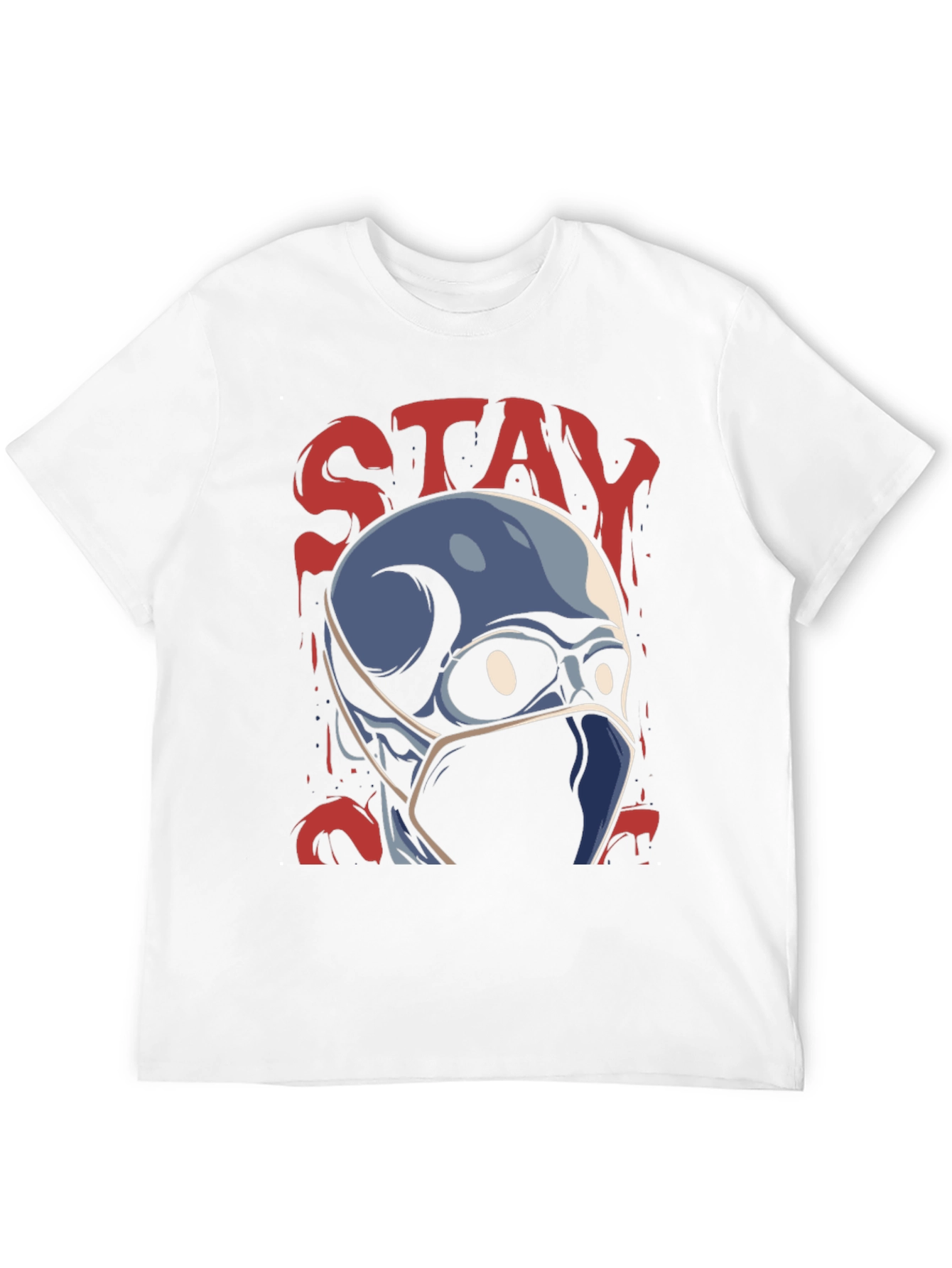 Stay Safe Skeleton Tee