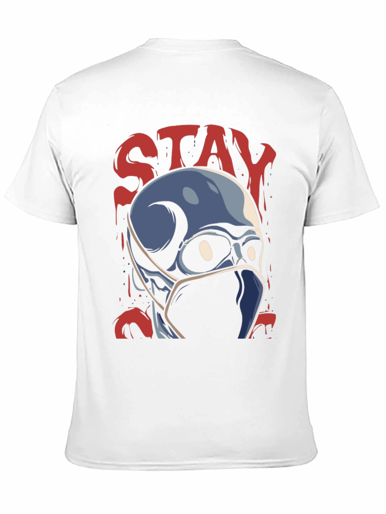 Stay Safe Skeleton Tee